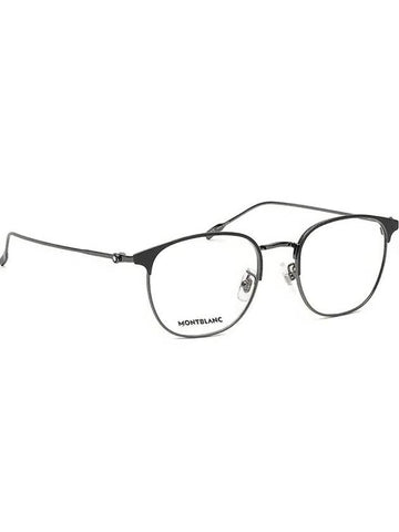 Eyewear Gunmetal Glasses Black - MONTBLANC - BALAAN.