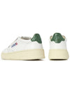 Medalist Green Tab Leather Low Top Sneakers White - AUTRY - BALAAN 7