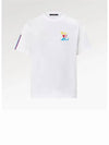 Miracle Graphic Cotton Short Sleeve White T Shirt 1AFVUW - LOUIS VUITTON - BALAAN 1