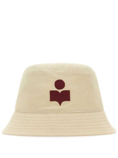 Haley Embroidered Logo Bucket Hat Ecru - ISABEL MARANT - BALAAN 2