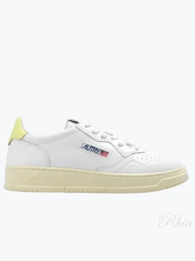 Medalist Yellow Tab Low Top Sneakers White - AUTRY - BALAAN 2