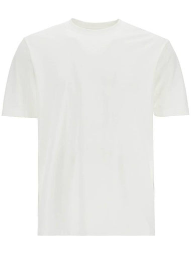 white cotton t-shirt with 