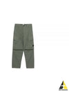 Micro Reps Loose Cargo Straight Pants Green - CP COMPANY - BALAAN 2