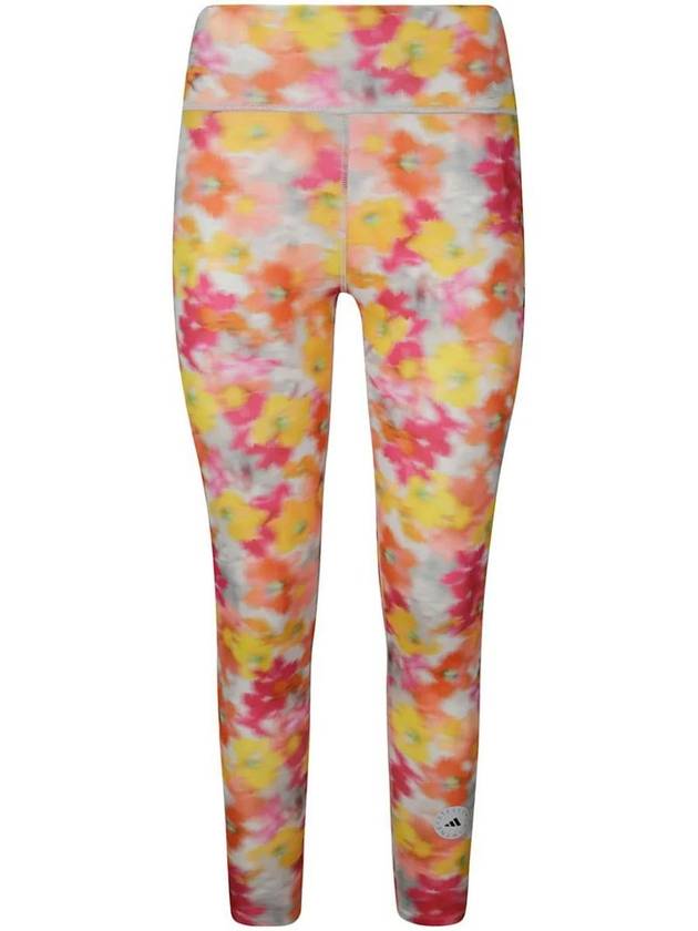 Stella McCartney TruePurpose Printed Optime Training Leggings Real Pink - ADIDAS - BALAAN 2