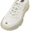 Triple S Clear Sole Low Top Sneakers White - BALENCIAGA - BALAAN 8