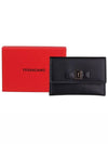 Vara Bow Card Walletr Black - SALVATORE FERRAGAMO - BALAAN 5