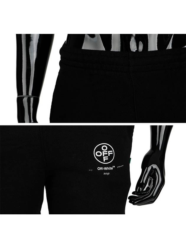 Impressionism Back Logo Shorts Black - OFF WHITE - BALAAN 5