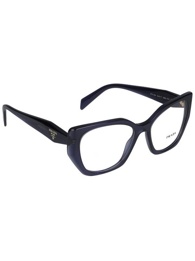 Eyewear Logo Glasses Blue - PRADA - BALAAN 5