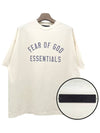 Logo Crew Neck Short Sleeve T Shirt SHELL 125BT244192F - FEAR OF GOD ESSENTIALS - BALAAN 1