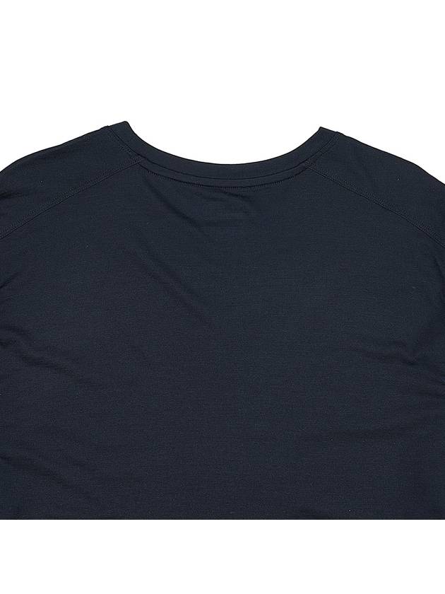 Men's Ionic Merino Wool Logo Short Sleeve T-Shirt Black - ARC'TERYX - BALAAN 8