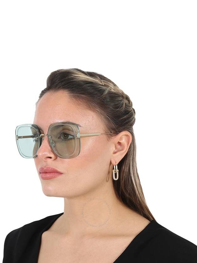 Dior ULTRADIOR SU Green Square Ladies Sunglasses CD40031U 10N 65 - DIOR - BALAAN 2