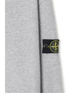 Wappen Patch Garment Dyed Sweatshirt Grey - STONE ISLAND - BALAAN 5