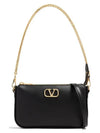 V Logo Signature Mini Shoulder Bag Black - VALENTINO - BALAAN 2