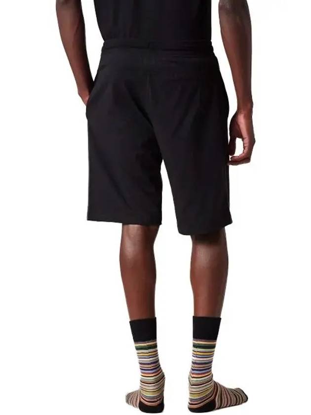 Jersey Cotton Lounge Shorts Black - PAUL SMITH - BALAAN 3