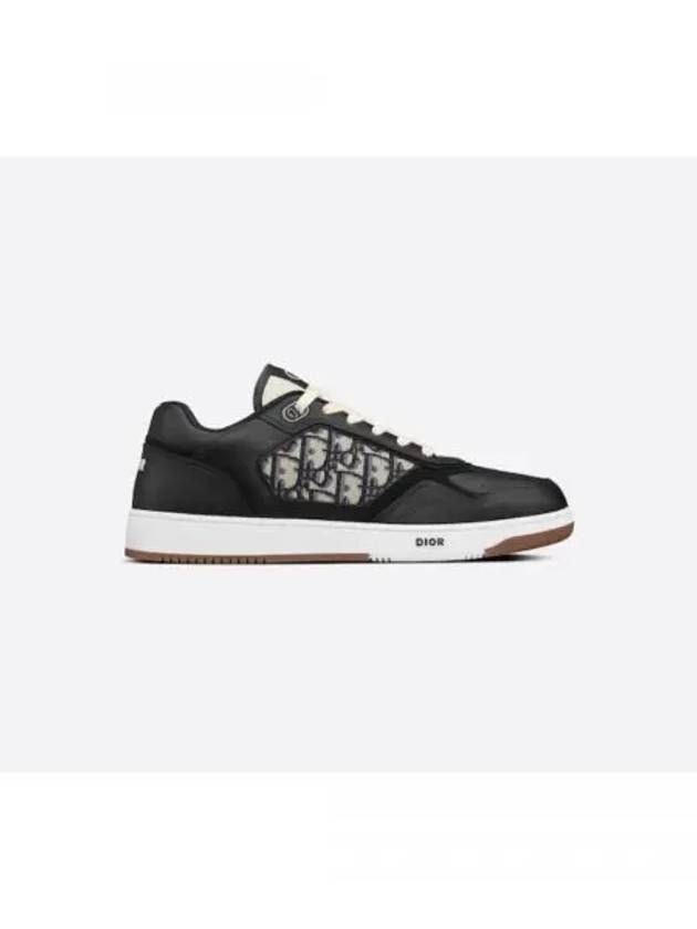 B27 Smooth Calfskin Low Top Sneakers Black - DIOR - BALAAN 2