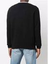 Baby Fox Patch Cozy Round Neck Knit Top Black - MAISON KITSUNE - BALAAN 6