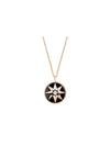 Rose de Vent Medallion Necklace Gold Black - DIOR - BALAAN 1