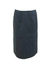 Smith Market Gray Skirt Women s Clothing - CALVIN KLEIN - BALAAN 1