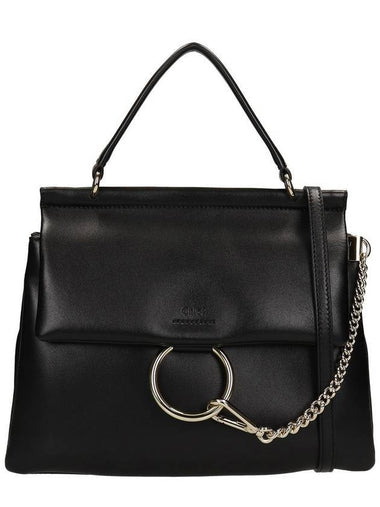 Medium Faye Tote Bag Black - CHLOE - BALAAN 1