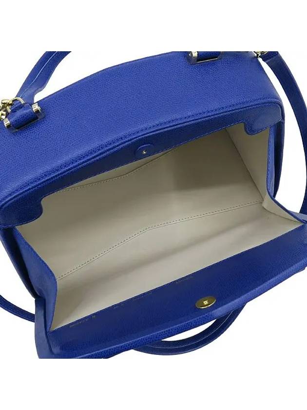 BLUE 2 WAY BAG - VALEXTRA - BALAAN 5