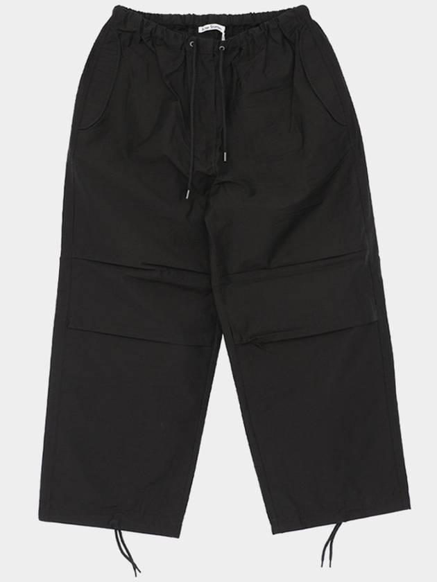 Relaxed Fit Track Pants Black - ACNE STUDIOS - BALAAN 3