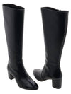 Yuliana 60 leather high boots YULIANA 60 KNEE HIGH ZIP BOOT BLACK - STUART WEITZMAN - BALAAN 6