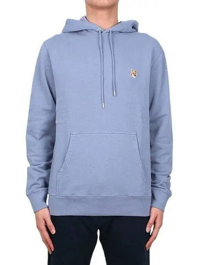 Fox Head Patch Regular Hoodie Light Blue - MAISON KITSUNE - BALAAN 2