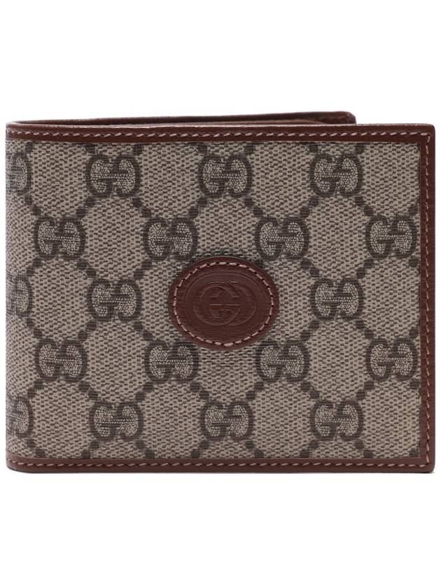 GG Removable Canvas Half Wallet Beige - GUCCI - BALAAN 3