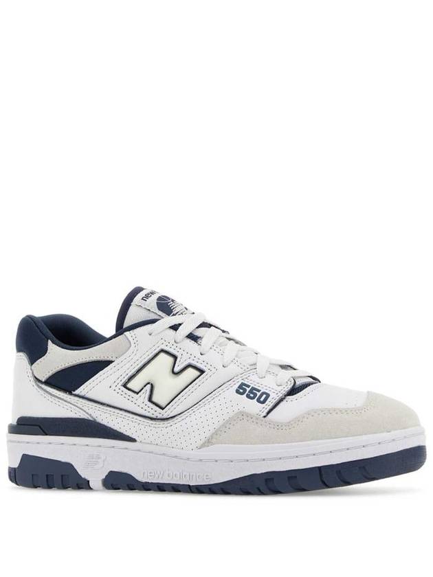 550 Low Top Sneakers White Dusty Blue - NEW BALANCE - BALAAN 3