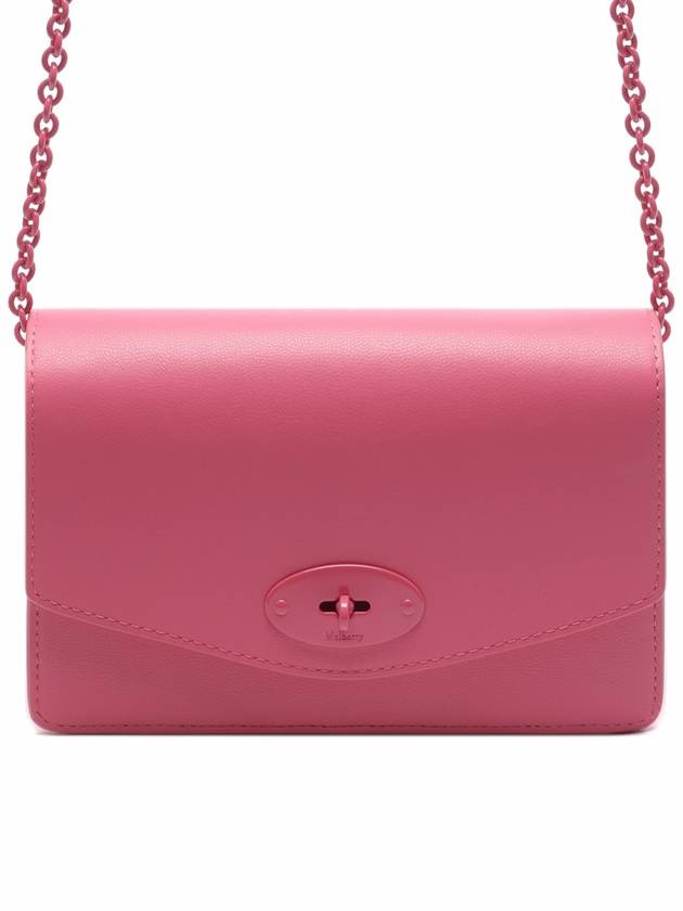 Darley Small Leather Cross Bag Pink - MULBERRY - BALAAN 2