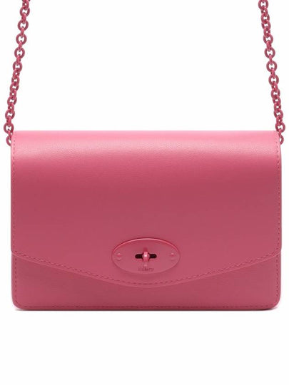 Darley Small Leather Cross Bag Pink - MULBERRY - BALAAN 2