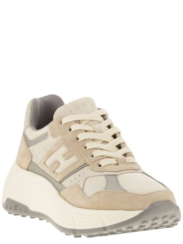 Hogan Hi Fi low top sneakers beige - HOGAN - BALAAN 3