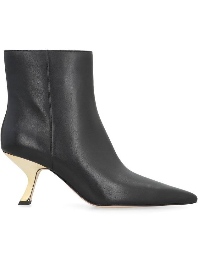 Michael Kors Luna Leather Ankle Boots - MICHAEL KORS - BALAAN 2