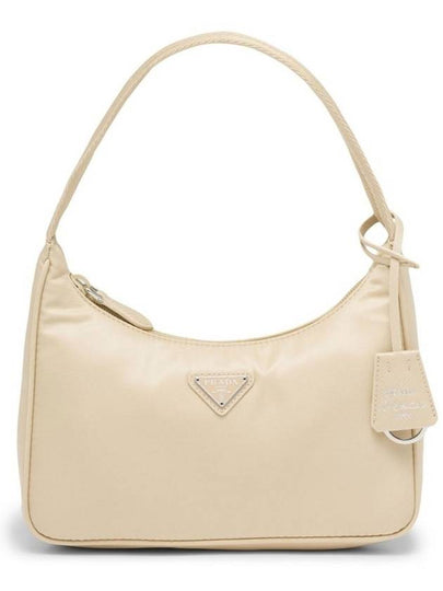 Re-Edition 2000 Re-Nylon Mini Shoulder Bag Desert Beige - PRADA - BALAAN 2