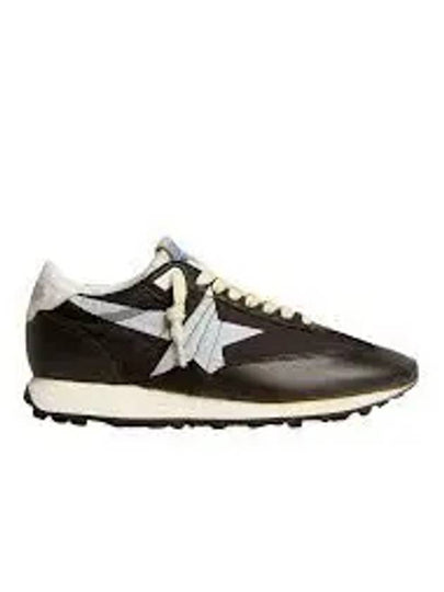 Marathon White Star Low Top Sneakers Black - GOLDEN GOOSE - BALAAN 2