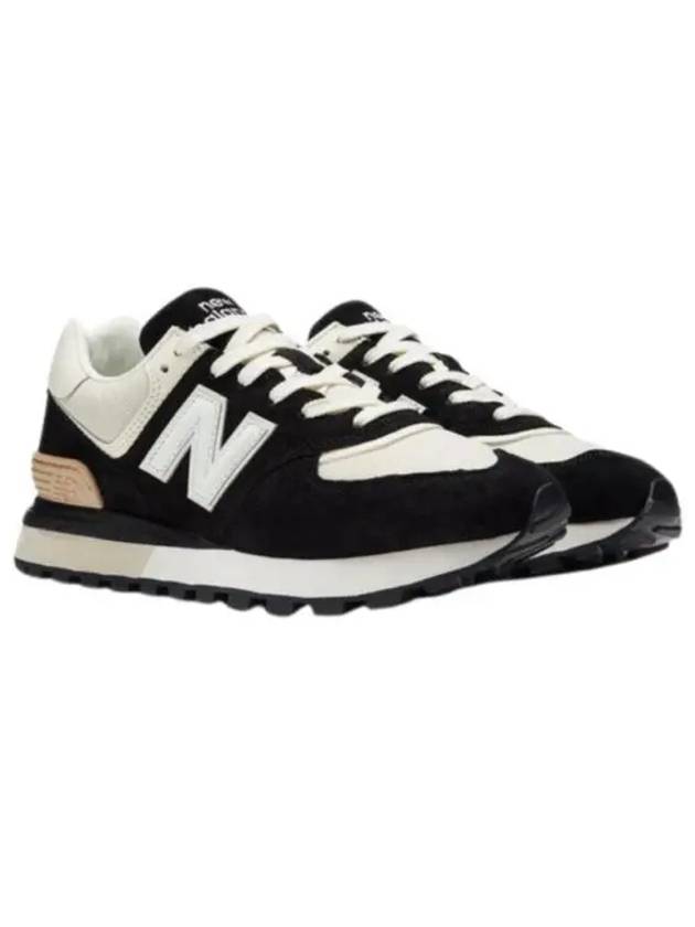 574 Legacy Low Top Sneakers Black Angora - NEW BALANCE - BALAAN 2