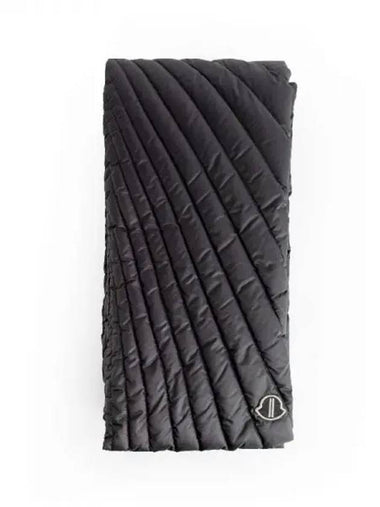 Rick Owens Moncler logo patch radiance padded muffler 270136 - RICK OWENS - BALAAN 1