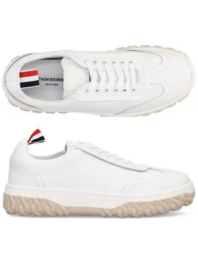 Cable Field Sneakers White - THOM BROWNE - BALAAN 2