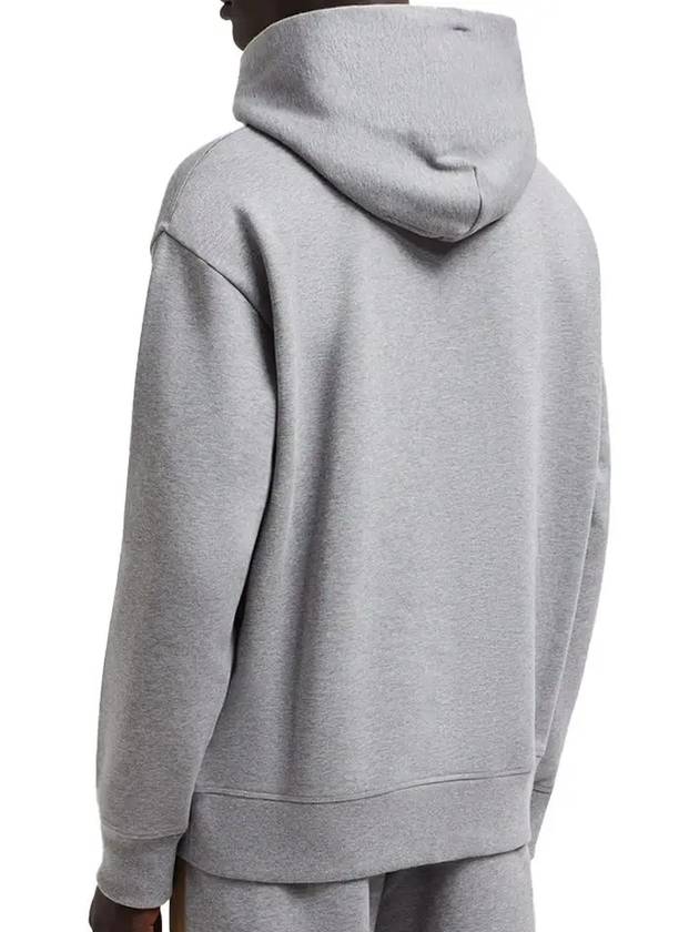 Grenoble Mountain Logo Hood Gray - MONCLER - BALAAN 7