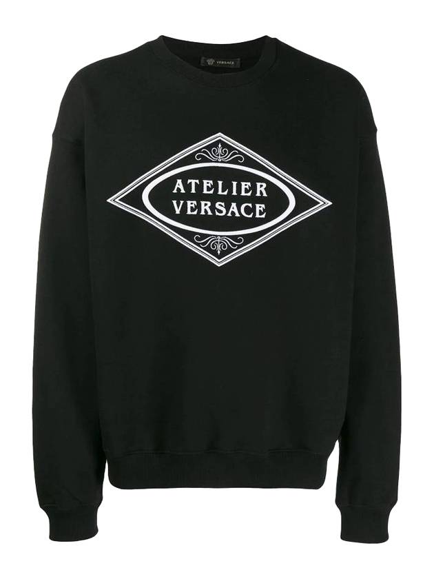 logo sweatshirt A84159 A229724 A008 - VERSACE - BALAAN 1