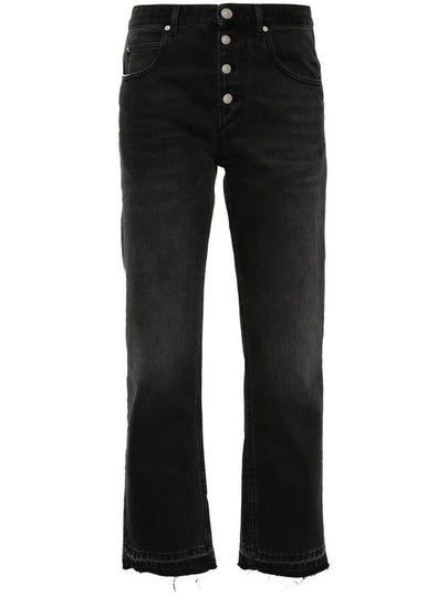 Denim Straight Pants PA0271FAB1H04I 02FK Black - ISABEL MARANT - BALAAN 2