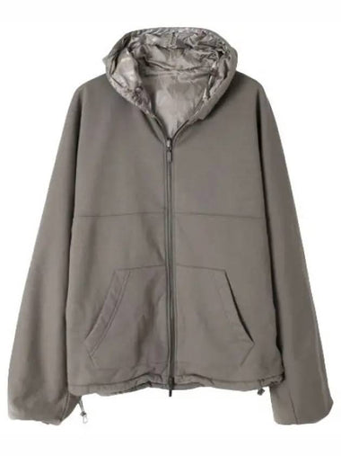 Diamond reversible hooded zip up jacket - DIOR - BALAAN 1