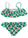 Kids Tomato Two Piece Swim Set Green 124AC146 110 - BOBO CHOSES - BALAAN 3