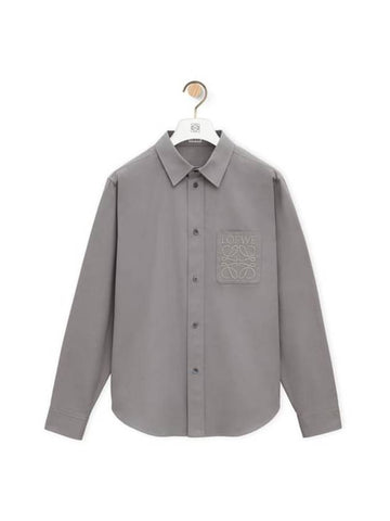 Anagram cotton shirt - LOEWE - BALAAN 1