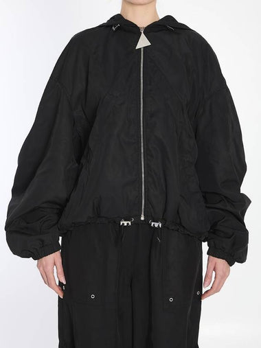 Hooded Bomber Jacket - THE ATTICO - BALAAN 1