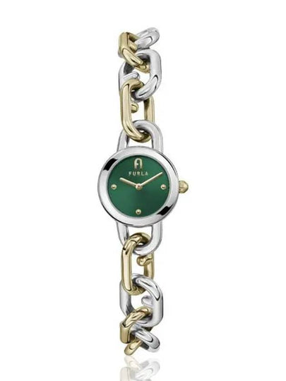 Women's Metal Watch Green Silver - FURLA - BALAAN 2