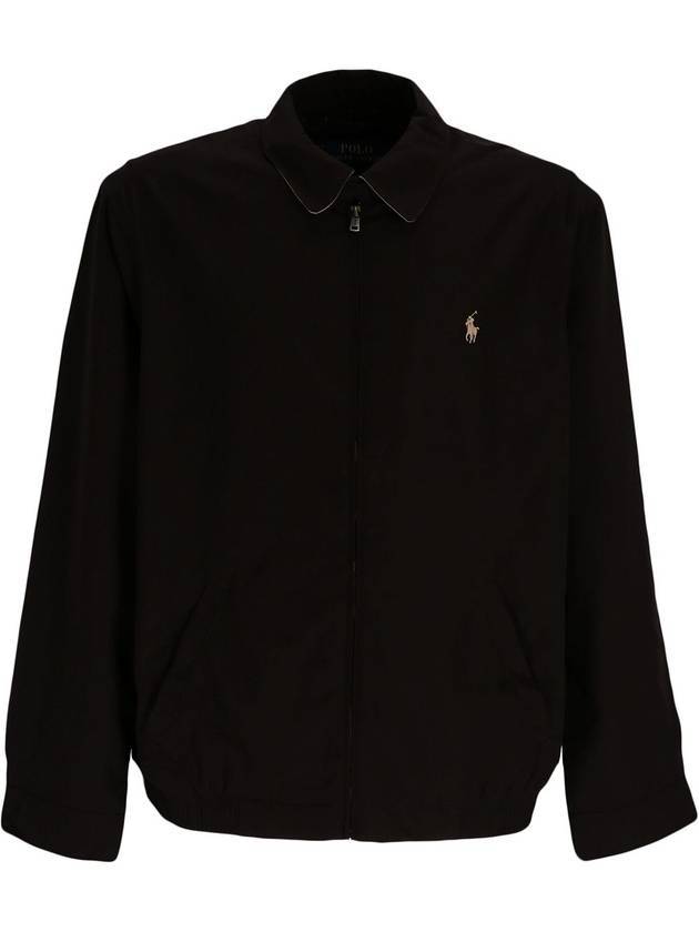 Harrington Windbreaker Black - POLO RALPH LAUREN - BALAAN 1