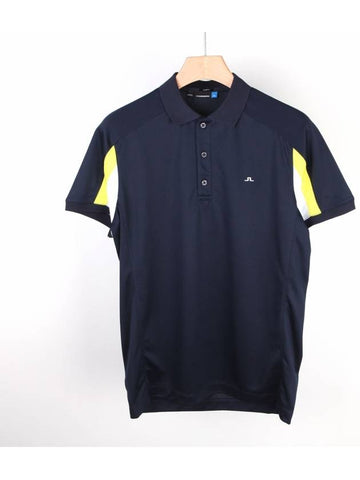 Joel Joel slim polo shirt navy - J.LINDEBERG - BALAAN 1