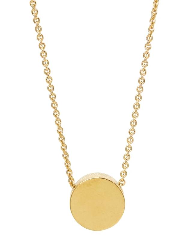 Kira Enamel Pendant Necklace Tory Gold Black - TORY BURCH - BALAAN 3