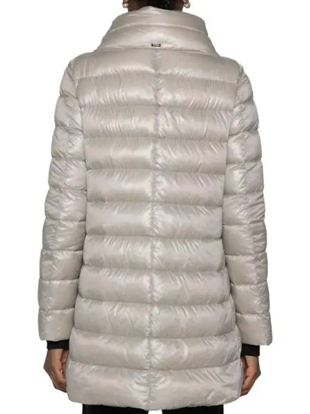 Amelia Goose Down Padding Pearl Grey - HERNO - BALAAN 3